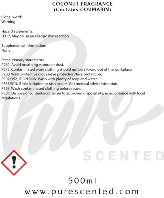 Coconut Fragrance Oil