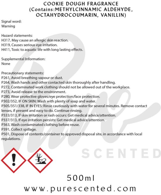 Cookie Dough Fragrance Oil Cookie Dough Fragrance Oil