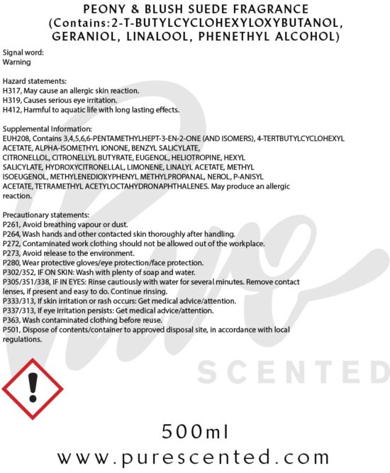 Peony Suede Fragrance Oil Peony Suede Fragrance Oil