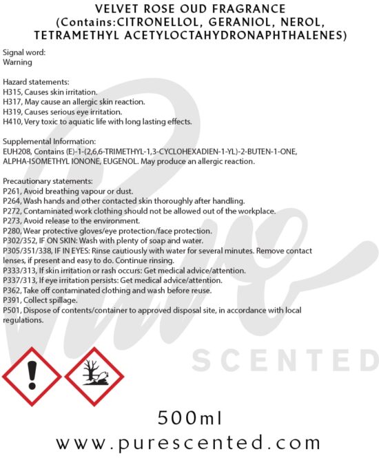 Rose & Oud Fragrance Oil
