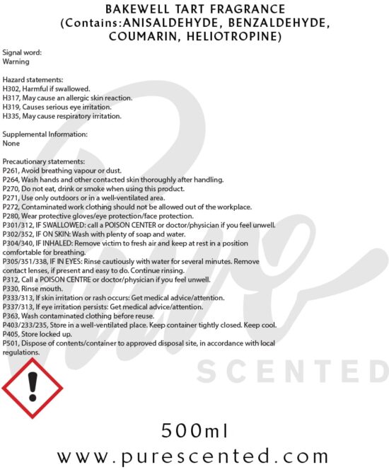 Bakewell Tart Fragrance Oil