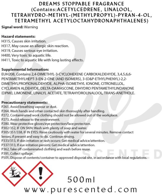 Dreams Stoppable Fragrance Oil