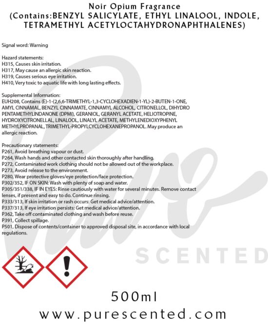 Noir Opium Fragrance Oil