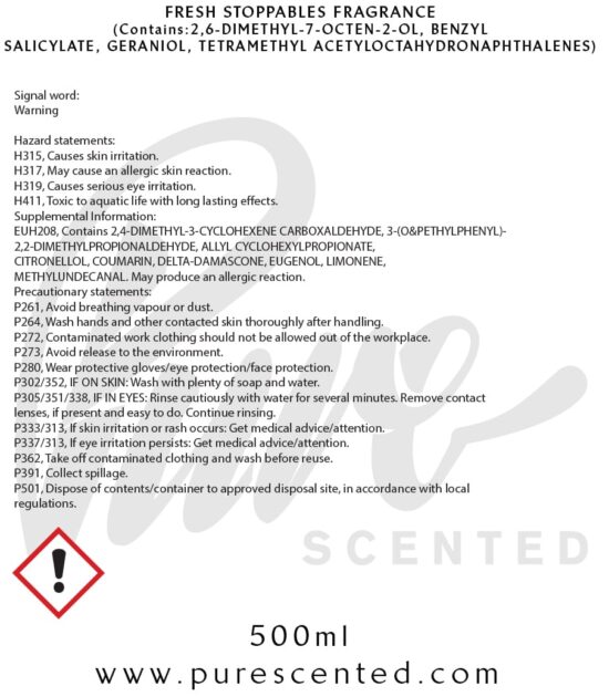 Fresh Stoppables Fragrance Oil