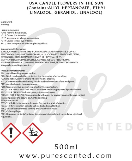 Sunlit Flowers Fragrance Oil