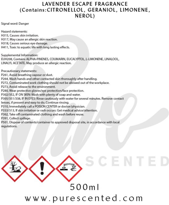 Lavender Escape Fragrance Oil