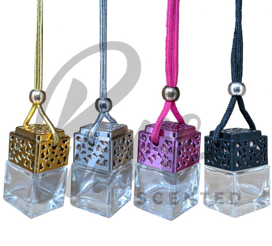 Square Car Air Fresheners Pure Scented