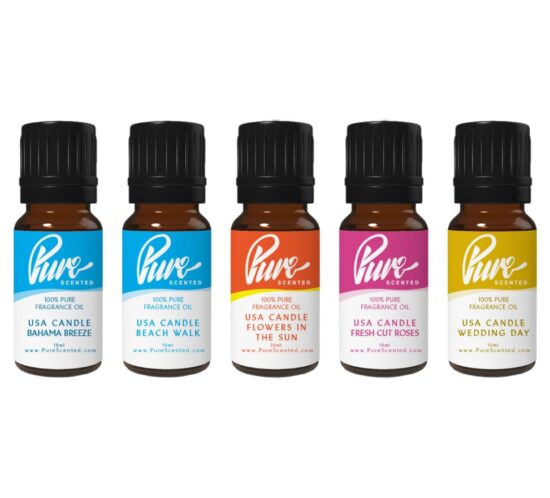 USA Candle Fragrance Oil Pack 5 x 10ml