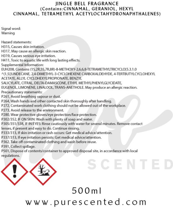 Jingle Bell Fragrance Oil Jingle Bell Fragrance Oil