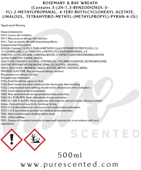 Rosemary & Bay Wreath Fragrance Oil