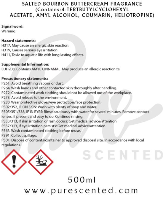 Salted Bourbon Buttercream Fragrance Oil