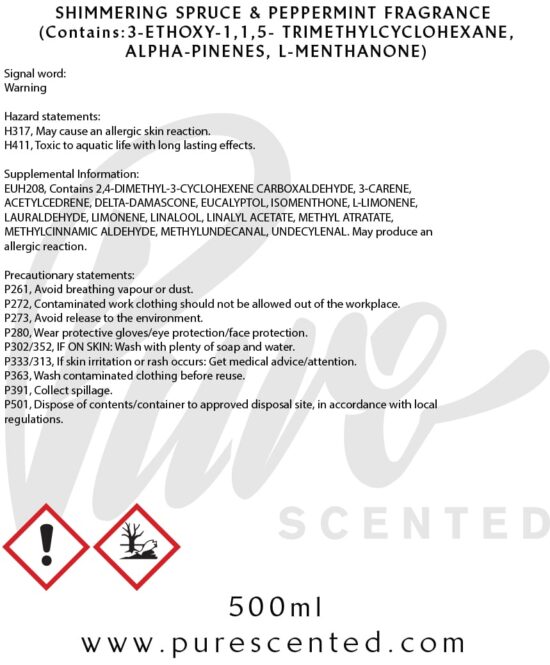 Shimmering Spruce & Peppermint Fragrance Oil