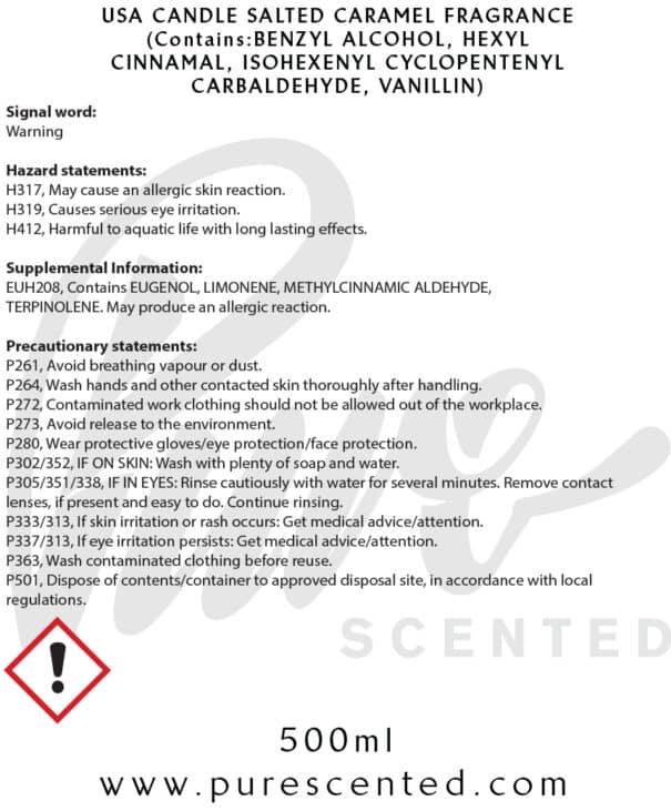 USA Candle Salted Caramel Fragrance Oil - Image 2