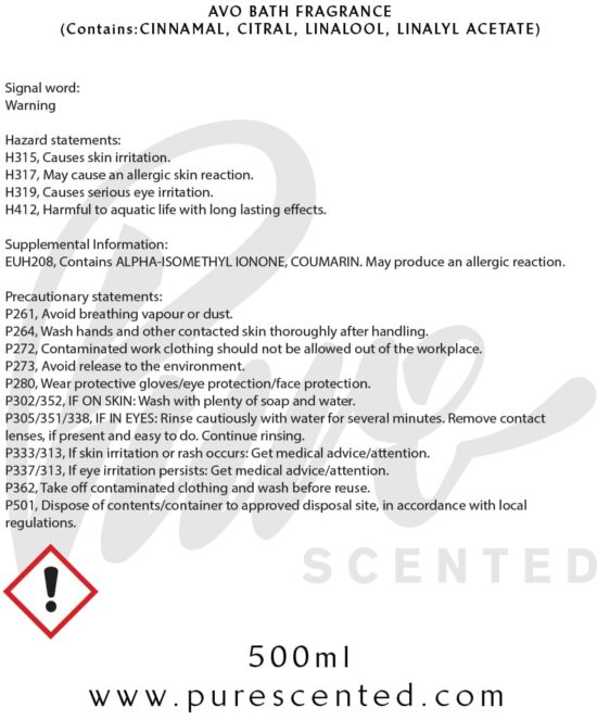 Avo Fresh Fragrance Oil