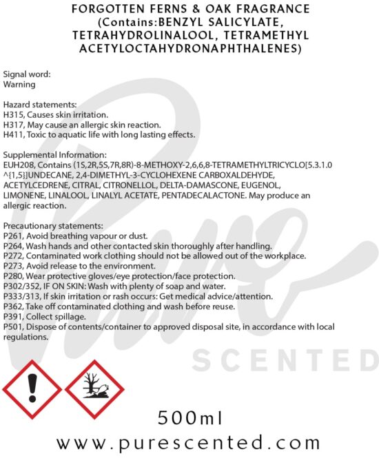 Forgotten Ferns & Oak Fragrance Oil