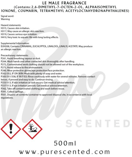 The Male Fragrance Oil