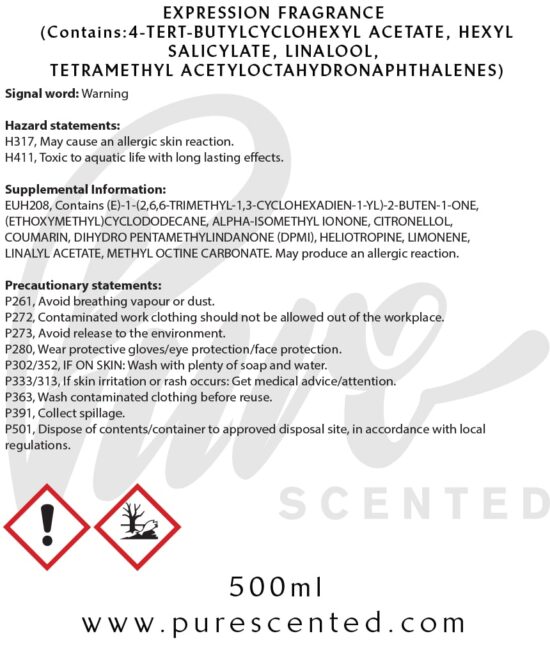 Expression Fragrance Oil Expression Fragrance Oil