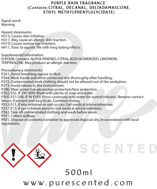 Purple Rain Fragrance Oil Purple Rain Fragrance Oil