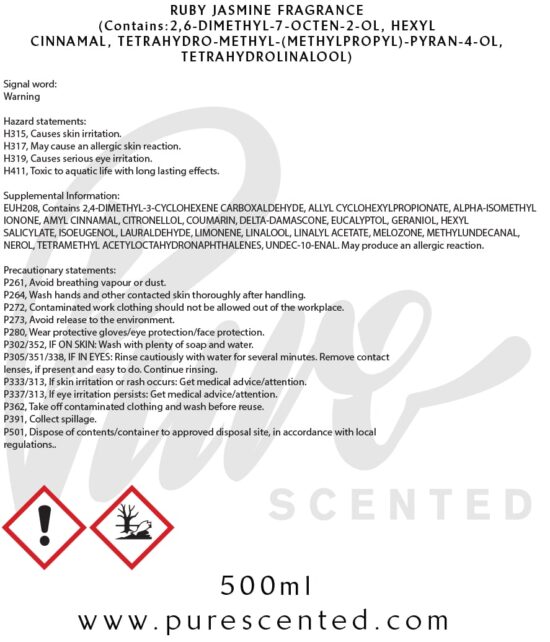 Ruby Jasmine Fragrance Oil