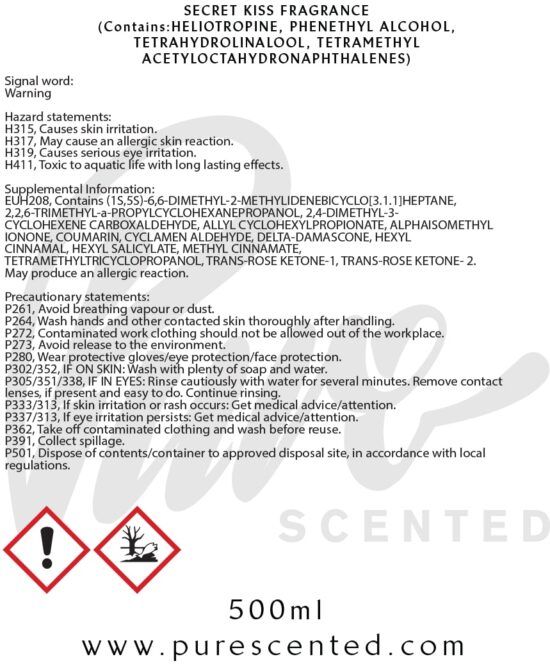 Secret Kiss Fragrance Oil