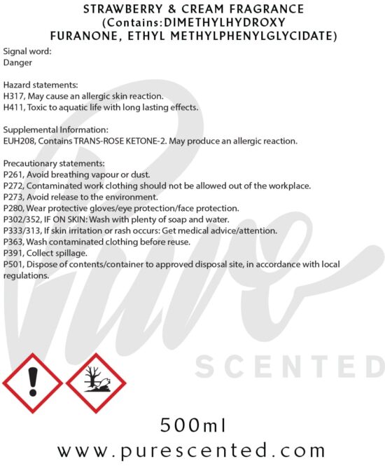 Strawberries & Cream Fragrance Oil