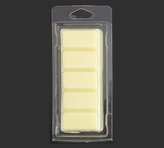 50x Transparent Plastic 5-Cell Snap Bar Clam Shells For Scented Wax Melts - Bulk