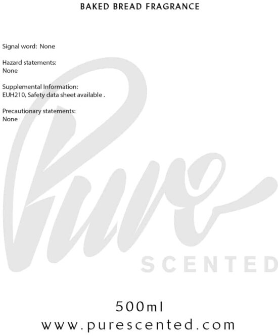 Baked Bread Fragrance Oil