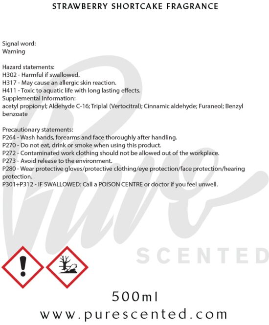 Strawberry Shortcake Fragrance Oil