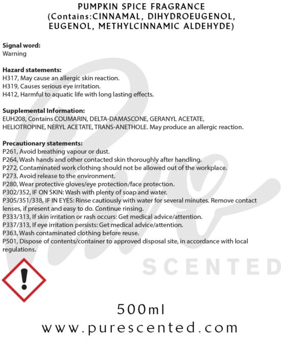 Pumpkin Spice Fragrance Oil