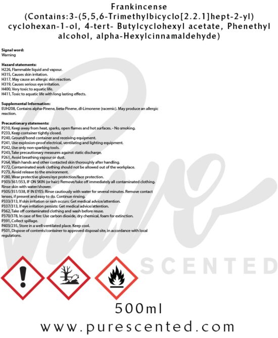 Frankincense Fragrance Oil