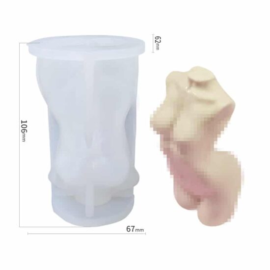 Female Body Silicone Candle Mould