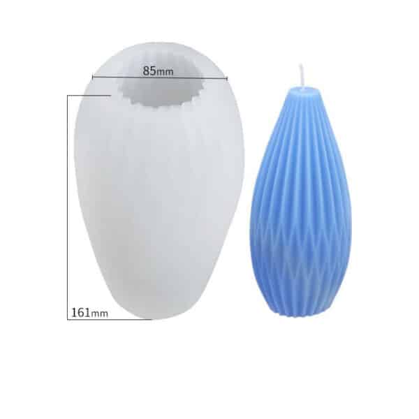 Spherical Silicone Candle Mould Style 1