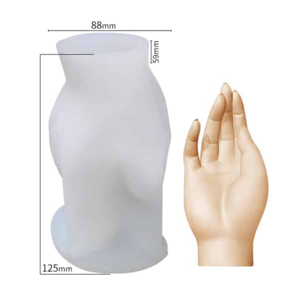 Hand Gesture "open" Mould