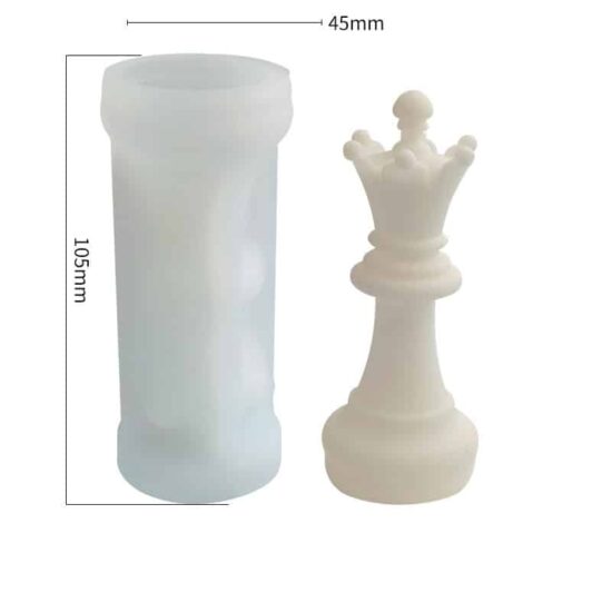 Chess Piece Queen Mould