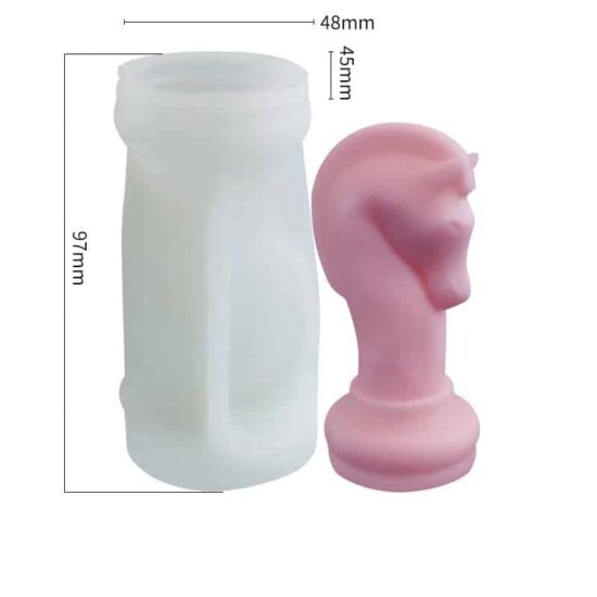 Chess Piece Knight Mould