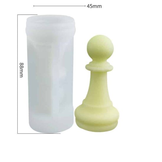 Chess Piece Pawn Mould
