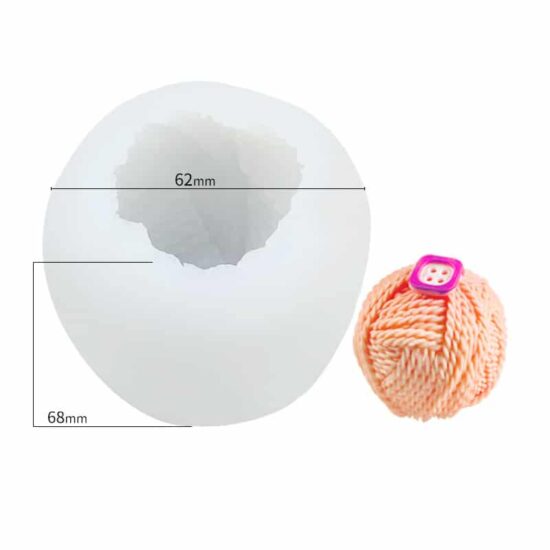 Yarn Ball 3 Mould