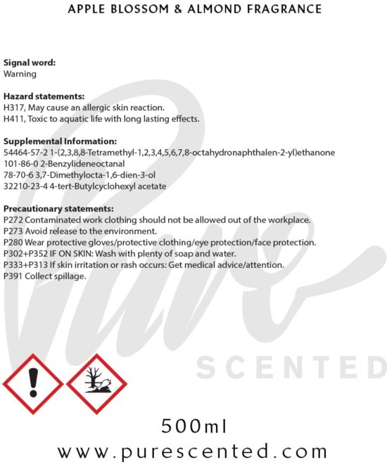 Apple Blossom & Almond Fragrance Oil Apple Blossom & Almond Fragrance Oil