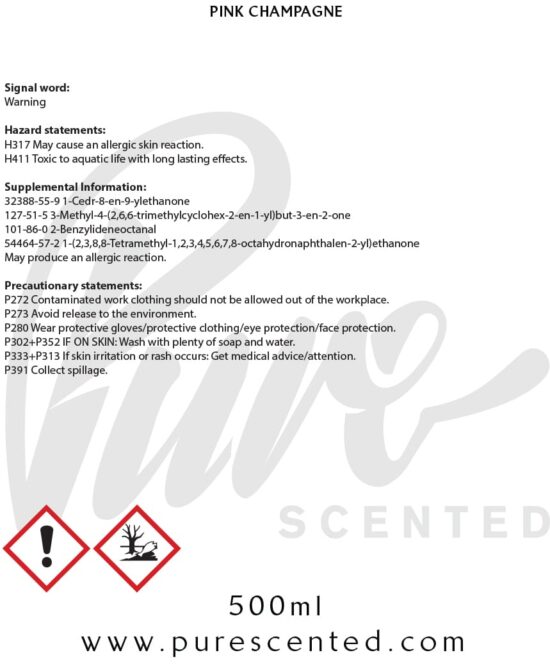 Pink Champagne Fragrance Oil Pink Champagne Fragrance Oil