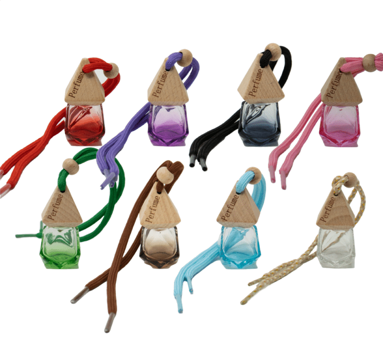 Clear Coloured Hanging Car Air Fresheners