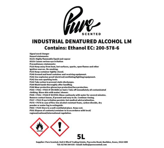 Industrial Denatured Alcohol (IDA) 99%