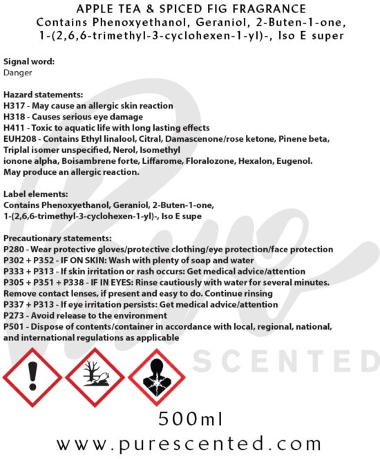 Apple Tea & Spiced Fig Fragrance Oil