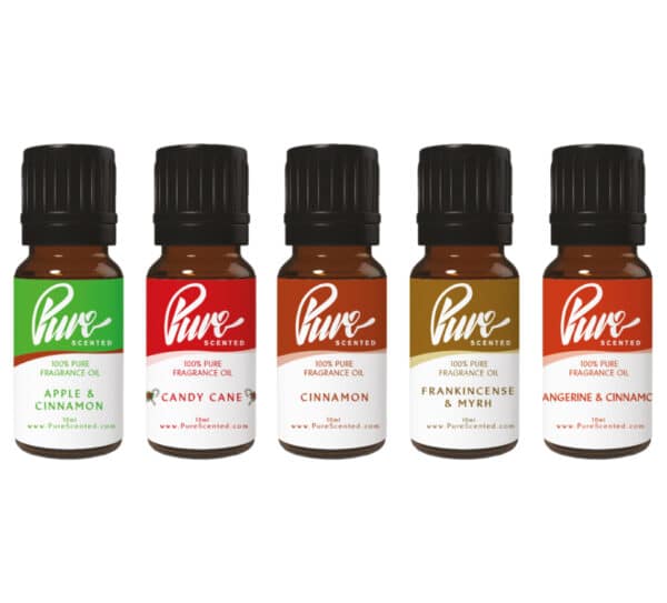 December Fragrance Oil Pack 5 x 10ml