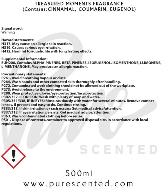 Treasured Moments Fragrance Oil