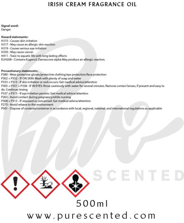 Irish Cream Fragrance Oil - Image 2