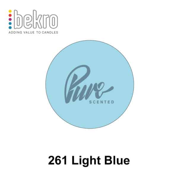 261 Light Blue Bekro Candle Dyes