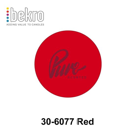 30-6077 Red Bekro Candle Dyes
