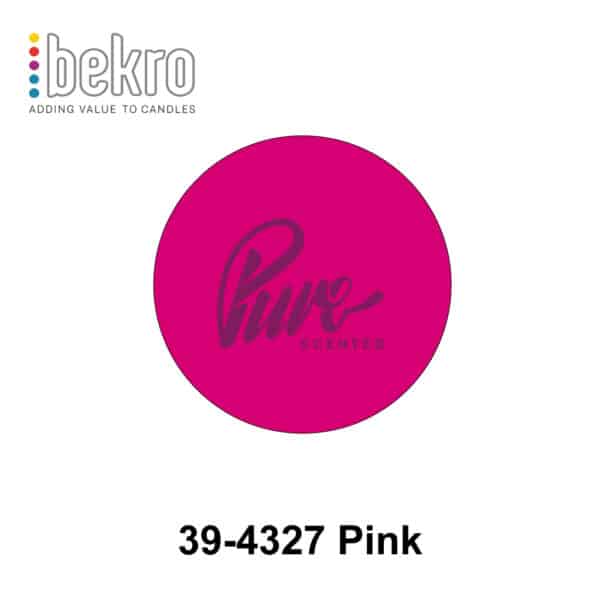 39-4327 Pink Bekro Candle Dyes