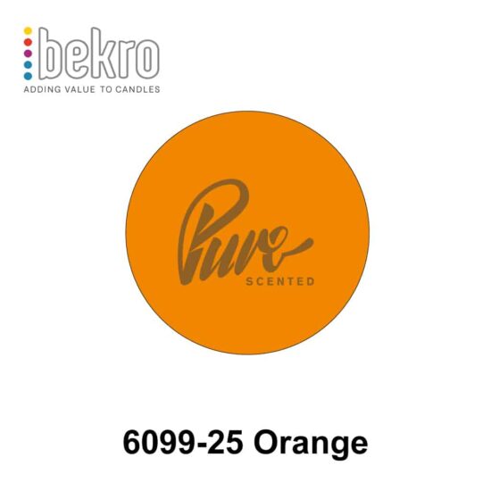 6099-25 Orange Bekro Candle Dyes