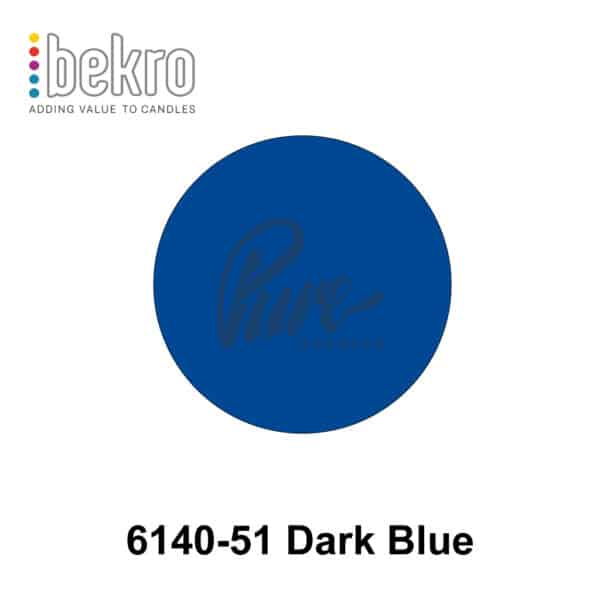 6140-51 Dark Blue Bekro Candle Dyes